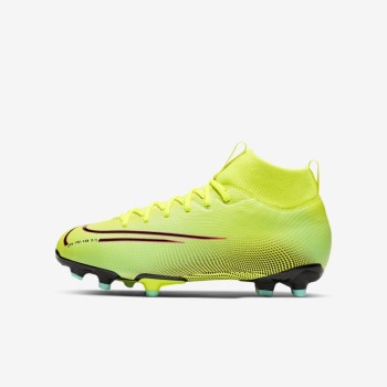 Nike Jr. Mercurial Superfly 7 Academy MDS MG - Nagyobb Gyerek Focicipő - Citrom/Fekete